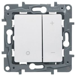  Диммер Legrand Etika скрыт. кноп. IP20 белый (672218) 