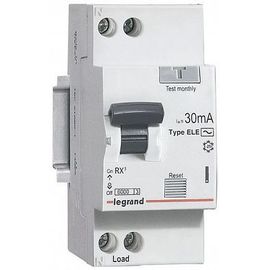  Выключатель автом. дифф. тока Legrand RX3 419403 40A 6kA 30мА AC 1П+Н 230В 2мод 
