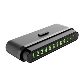  Парковочная карта Hoco CPH19 One-click hidden signage, черный 