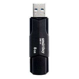  Флэш накопитель USB  8 Гб Smart Buy CLUE (black) (205827) 