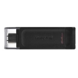  Флэш накопитель USB 64 Гб Kingston DataTraveler 70 Type-C 3.0 (black) (205110) 