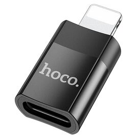  Адаптер Hoco UA17 Lightning - Type-C (black) (213919) 