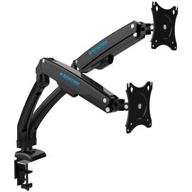  Кронштейн для мониторов ЖК Kromax OFFICE-9 черный 15"-32" макс.16кг настольный поворот и наклон верт.перемещ. 