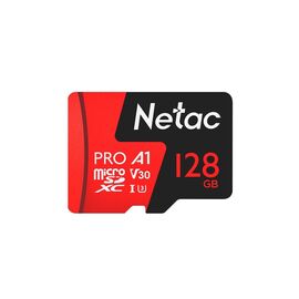  Карта флэш-памяти MicroSD 128 Гб Netac P500 Extreme Pro UHS-I (100 Mb/s) без адаптера (Class 10) (219897) 