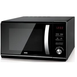  Микроволновая Печь BBK 23MWG-851T/B чёрный, 23 л., 800 Вт, электронное управление, гриль, дисплей 
