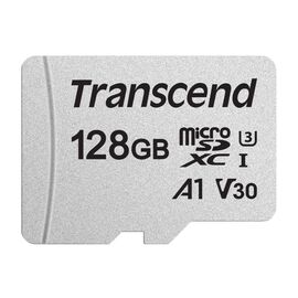  Карта памяти Transcend microSDХC 300S 128GB Class10 UHS-I U1 (TS128GUSD300S) 