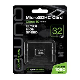  Карта памяти Qumo 32GB QM32GMICSDHC10U1NA Сlass 10 UHS-I ,3.0 без адаптером SD 