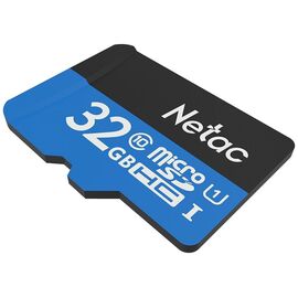  Карта памяти microSDHC Netac P500 (NT02P500STN-032G-R) (с SD адаптером) 32GB 80MB/s 