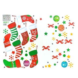  Наклейка - витражная 05 New Year (multicolor) (211374) 