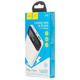  Внешний аккумулятор Hoco J102 PD QC 10000mAh Micro USB/USB*2/USB Type-C (white)(212724) 