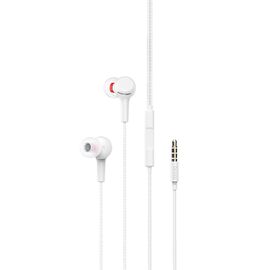  Проводные наушники HOCO M78 El Placer, Jack 3.5mm, 1.2 м, белый 