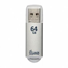  Флэш накопитель USB 64 Гб Smart Buy V-Cut (grey) (31910) 