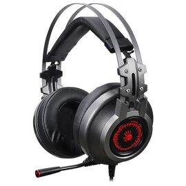  Наушники игровые с микрофоном A4TECH Bloody J527 серый 2м (J527) (черный) 