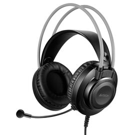  Наушники полноразмерные проводные, с микрофоном A4TECH Fstyler FH200i, 2м (серый) 