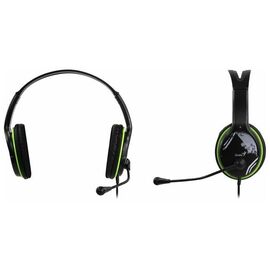  Наушники Genius HS-400A черно/зеленый 