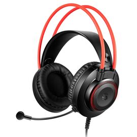  Наушники игровые с микрофоном A4TECH Bloody G200S (черный/красный) 