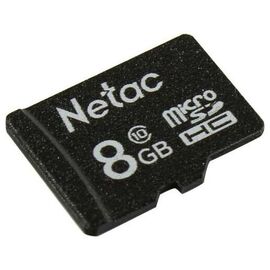  MicroSD  8GB  Netac  P500  Standard  Class 10  (20 Mb/s) без адаптера 