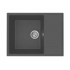  Кухонная мойка Practik PR-M 650-004 Черный оникс 