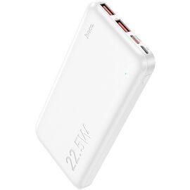  Аккумулятор внешний резервный HOCO J101 Astute 22.5W fully compatible 10000 mAh (белый) 