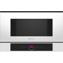  Встраиваемая микроволновая печь BOSCH BFL7221W1 белый 900Вт, 5 режимов, инвертер, 21 л, петли слева 