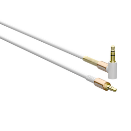  Аудиокабель AUX 3.5mm 1.0м More choice UK11 (White) 