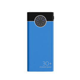  Внешний аккумулятор 30000mAh 2USB 2.1A More choice PB40-30 (Blue) 