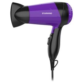  Фен Starwind SHP6102 1600Вт черный/фиолетовый 
