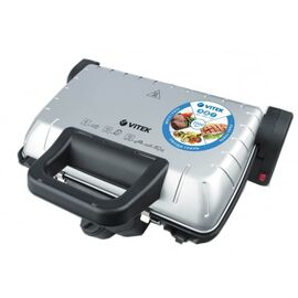  Электрогриль Vitek VT-2633 2000Вт серебристый 