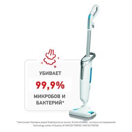  Швабра паровая Tefal VP6557RH белый 