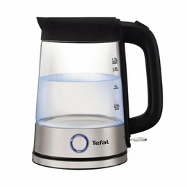  Чайник Tefal Glass Kettle KI750D30 серебристый 