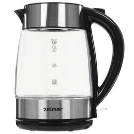  Чайник ZELMER ZCK8011 металл/стекло 1.7л, 2200 Вт 