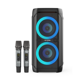  Портативная колонка W-King T11+ (Two mic) (черный) 