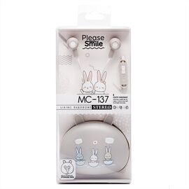  Проводные наушники внутриканальные - MC-137 Jack 3,5 (gray) (211669) 