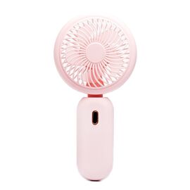  Вентилятор - портативный YM88220 (3 режима, 300mah) (pink) (240299) 