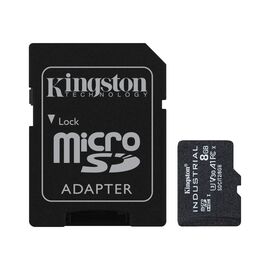  Карта памяти Kingston Industrial Temperature (SDCIT2/8GB) microSDHC 8Gb Class UHS-I с адаптером 