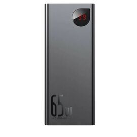  Внешний аккумулятор Baseus PPIMDA-D01 Adaman Metal Digital Display Quick Charge Power Bank 65W 20000mAh Black 