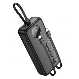  Аккумулятор внешний резервный HOCO J132A Sabio 22.5W+PD20W fully compatible power bank with 3 cables(20000mAh) (черный) 