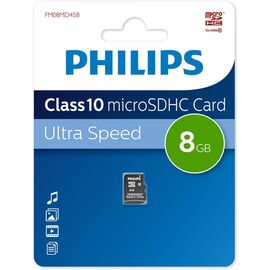  Карта памяти PHILIPS FM08MD45B/97 8GB microSDHC Class 10 