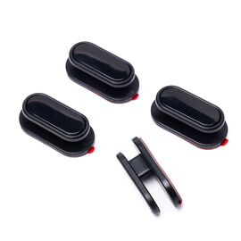  Держатель для кабеля CC-007 (black) (221494) 