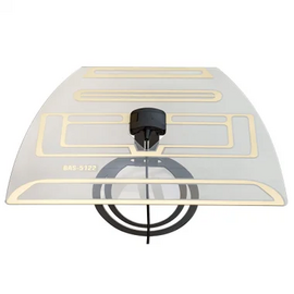  Антенна  активная  ТВ Perfeo"KITE", активная, встр. усилитель, питание от ресивера 5V, DVB-T2(BAS-5122) 