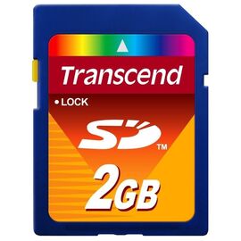  Карта памяти SD Transcend, 2 Гб 