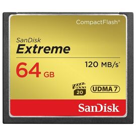  Флеш карта CF 64GB SanDisk Extreme 120MB/s 