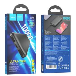  Аккумулятор внешний резервный HOCO J100 High-ranking 10000 mAh (чёрный) 