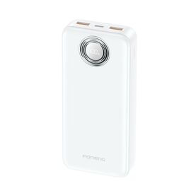  Внешний аккумулятор Foneng PX102 20000mAh 22.5W, 3 Outputs (White) 