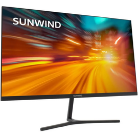 Монитор SunWind SM-24FI401 (SM24SG01) черный 