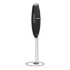  Капучинатор электрический DASWERK 456179 на подставке soft touch, черный 