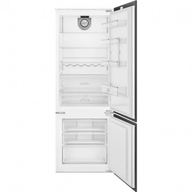  Встраиваемый холодильник Smeg C875TNE белый/хром 