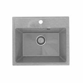  Кухонная мойка Practik PR-M 490-003 Светло-серый 