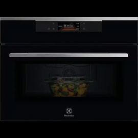  Встраиваемая микроволновая печь ELECTROLUX KVMBE09X СВЧ 455x595x567мм, мощность 1000Вт, гриль 1200Вт, 42 литра 