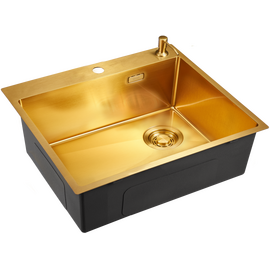 Кухонная мойка Emar EMB-560(TOP) PVD Golden золото 